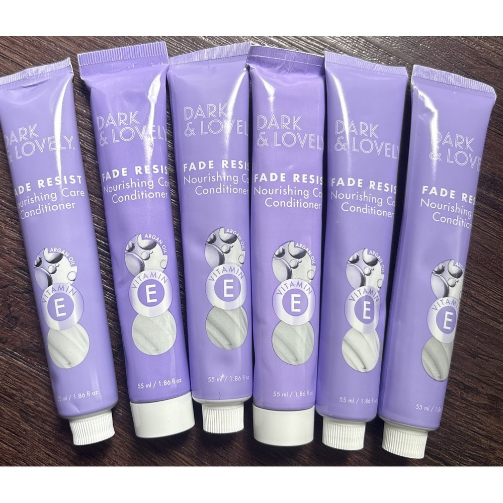 6 - Tubes DARK & LOVELY - Fade Resist - Nourishing Care Conditioner - 1.86 oz